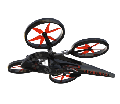 L42 Drone with Vibrome sensing technology for remote health and environmental monitoring